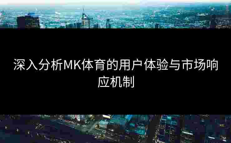 深入分析MK体育的用户体验与市场响应机制