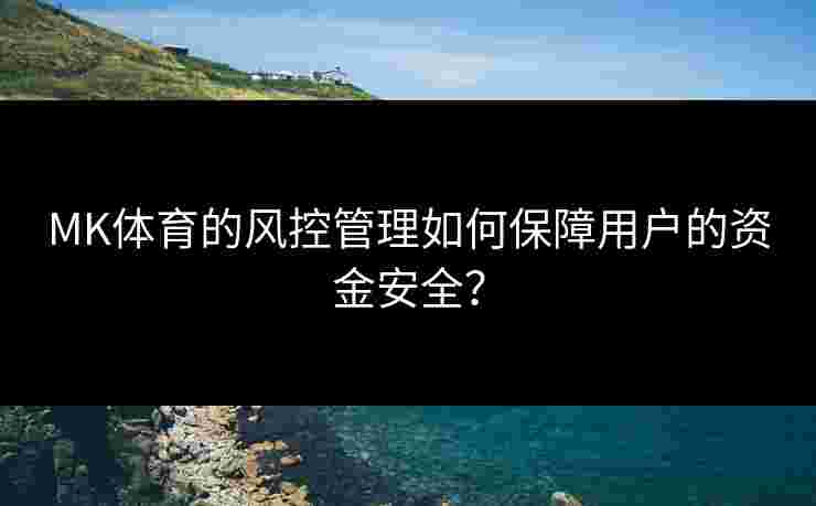 MK体育的风控管理如何保障用户的资金安全？